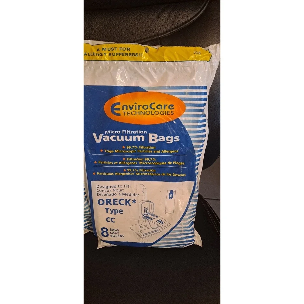 15 Oreck Type CC Xl Micro Filtration Vacuum Bags